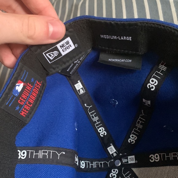 New Era Chicago Cubs Fiited Stretch Hat Medium-Large Size - Picture 3 of 3